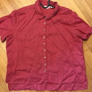 100% Linen Vintage J Jill tee